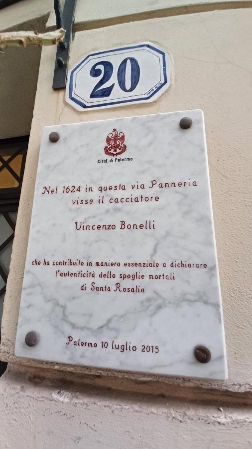 Appartamento La Casa Del Cacciatore - Alloggio Con Terrazzo Palermo Esterno foto