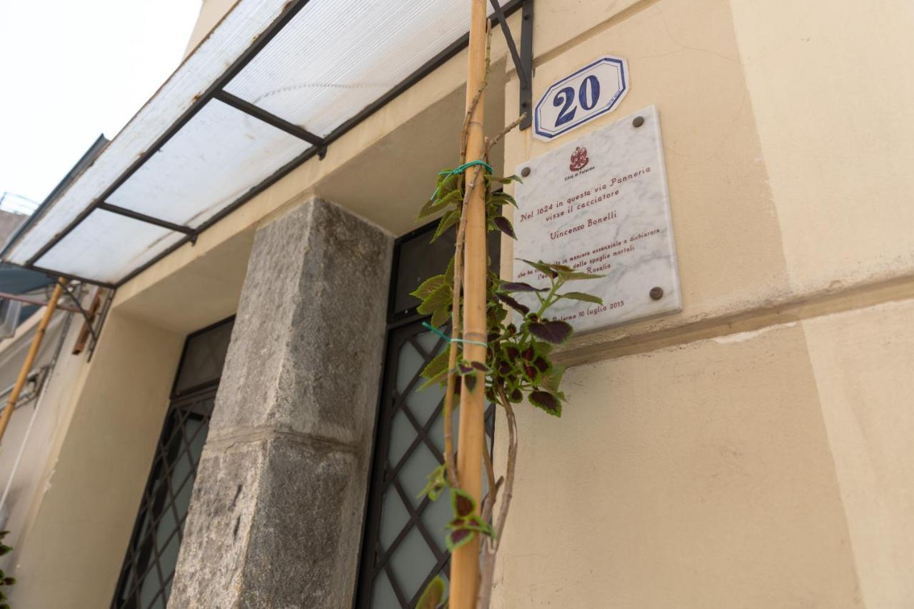 Appartamento La Casa Del Cacciatore - Alloggio Con Terrazzo Palermo Esterno foto