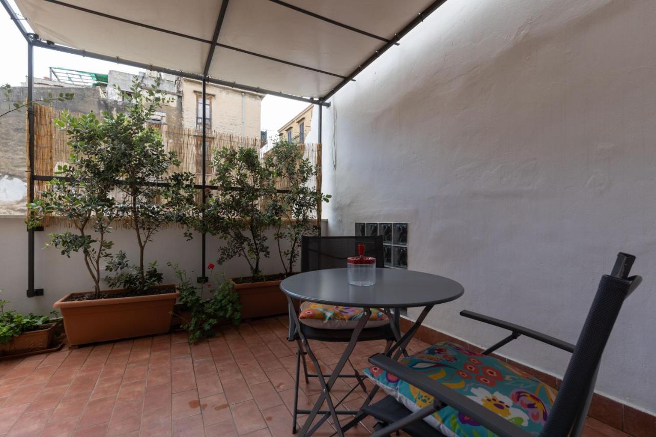 Appartamento La Casa Del Cacciatore - Alloggio Con Terrazzo Palermo Esterno foto